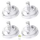 Straw Sippy Cup Nipples for Comotomo Baby Bottles and Gen 2, Transition Cup Food Grade Silicone Soft Nipple, 8m+, Pack of 4