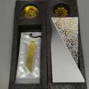 White Bakhoor Burner, Charcoal Incense Burner, Frankincense Resin Incense Burner, Incense Burner for Yoga, Spa AromatherapyOffice & Home Decor Gifts