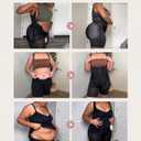 FeelinGirl Fajas Colombianas Moldeadoras Butt Lifting Shapewear Tummy Control Postpartum Faja Body Shaper with Zipper Crotch, Sienna (M)