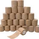 6pcs 2in Self Adhesive Bandage Wraps, Vet Wraps, 12 Colors to Choose, 5 Yard Self Adherent Wraps for Sports, Wrist, Ankle and Swelling