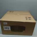 20 Inch Boho Caged Ceiling Fans with Lights Flush Mount, Layered Rattan Ceiling Fan with Light Remote Control with Reversible 6 Speeds for Bedroom, Nursery, Living Room, E12 Base, Indoor