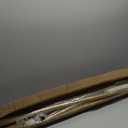 Antique Gold Curtain Rods 2 Pack, Single Curtain Rod for Window 48-84 Inch, Room Darkening Wrap Around Window Curtain Rods, Adjustable 1-Inch Telescoping Drapery Rod