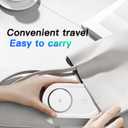 Upgraded 3 in 1 Wireless Charging Station for Apple Devices, Faster Mag-Safe Charger Stand, Magnetic Charger Station for iPhone 17/16/15/14/13/12 Series & AirPods Pro & Apple Watch Series (White)