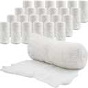 Cotton Gauze Roll-kerlix Gauze Bandage Rolls -24 Rolls -STERILE - 4 Inches X 12 feet -Extra Absorbency - Medical Gauze Bandage -6 ply - Latex Free -Each roll Individual Wrapped-Hospital Grade Quality (24 per Pack)