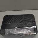 Portable Shower Caddy Dorm: Bathroom Caddy Organizer with Handle and Adjustable Dividers,Plastic Shower Basket for Toiletry,Makeup,Vanity,Shower Storage Tote for College, Cleaning Caddy, Black