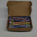 50 Pack Assorted Colorful Cartoon Animal Pencil With Erasers Toppers,Number 2 Fun Pencils For Kids,Bulk Party Favor Supplies for Ages 3-5 Classroom Novelty Design Birthday Gift