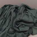 Lazzzy Velvet Blackout Extra Long Curtains Thermal Insulated Room Window Drapes Super Soft Luxury Curtains for Living Room Bedroom Rod Pocket 2 Panels, Emerald Green, 62" W x 108" L