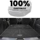 LASFIT Trunk Mat with Backrest Mat 2021-2026 for Chevrolet Chevy Tahoe/GMC Yukon (Only Yukon, Not Fit Yukon XL)/Cadillac Escalade (Only Escalade, Not Fit Escalade ESV), All Weather TPE Custom Fit