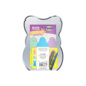 Peeps Easter Shaped Play Pack with 24 Page Mini Coloring Book, 3 Sets
