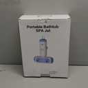 Bath Jets for Tub, Portable Bath Spa for Bathtub with Dual Hydro Jets, Bathtub Spa Machine Creates Soothing Bubbles for Daily Relax at Home Use (Blue)