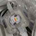 50ft RGB Smart Permanent Lights with App & Remote Control - Music Sync Indoor Eaves Lighting, 36LEDs Year-Round House Roof Decor, Easy Installation