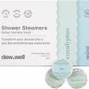 Shower Steamers Aromatherapy Variety Pack - 15 Count Bath Bombs - Spa Aromatherapy at Home - Relax & Unwind - Helps Clear Congestion & Boosts Mood - Eucalyptus & Mint Shower Bomb