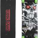 Voyager Skateboard with Printed Graphic Grip Tape - Great for Kids and Teens, Cruiser Skateboard with ABEC 5 Bearings, Durable Deck, Smooth Wheels