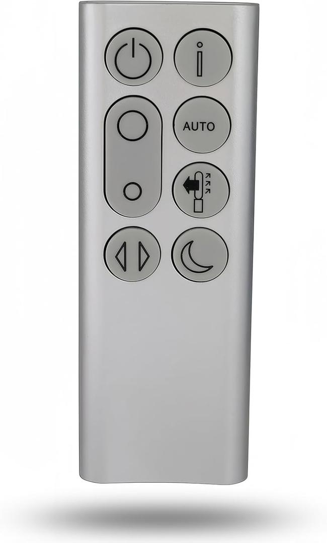 Replacement Remote Control Compatible for Dyson TP04 DP04 TP06 TP09 Pure Cool Purifying Fan (Silver)