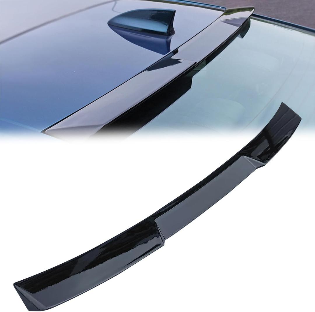 Rear Window Top Roof Spoiler Compatible with 2026 2025 2024 2023 Honda Accord Rear Spoiler Rear Window Spoiler for 11th Gen Accord (Glossy Black)