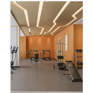 Tempered Home Gym Mirror 60"x48" - 1/4" Thick Body Large Wall Mirror Full Length for Bedroom, Garage, Bathroom - Frameless, HD Ultra Clear 60"x48"