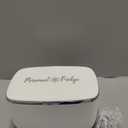 Personal 6 Liters Mini Skincare Fridge, Cosmetic Fridge, Portable Makeup Cooler Refrigerator for Beauty Products, Beverage, Bedroom, Home, Office