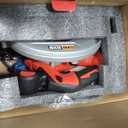 Circular Saw for Mil-waukee M-18 Battery, 7-Inch Brushless Cordless Circular Saw, 8000 RPM, 0-45° Bevel, Power Tool for Wood PVC Cutting (Battery Not Included)