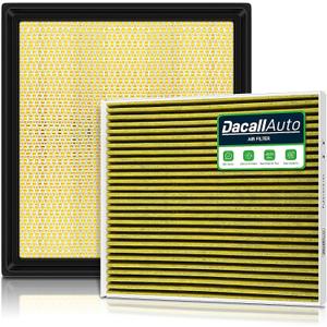 Engine & Cabin Air Filter Set for Ford F-150 (2015-2025 2026), Expedition (2018-2024), for Lincoln Navigator (2018-2024), Replace FL3Z-19N619-A CF12150, CA10262 7C3Z-9601-A