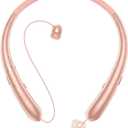 Bluetooth Neckband Headphone, Retractable Headphones with IPX5 Sweatproof & 18H Battery Neckband Headphones for Gym, Running and Outdoor Sports Enthusiasts
