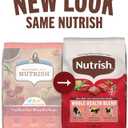 Nutrish Dry Dog Food, Real Beef, Pea & Brown Rice Recipe Whole Health Blend for Adult Dogs, 6 lb. Bag (Rachael Ray) (EXP 05/07/27)