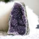 Large Natural Amethyst (5 lb to 6.5 lb) Crystal Clusters Stone from Uruguay Raw Geode Quartz - Deep Purple Color