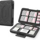 SMALLRIG Memory Card Holder Case 15 Slots, Water-Resistant for SD Card, Micro SD Card, CFexpress Type A/Type B Card, XQD Card - 3192
