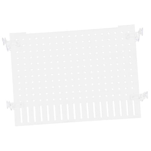 HYTROVE 1set Acrylic Fish Tank Divider Aquarium Isolation Board with Cups for Easy Installation Fish Survival Rate for Breeding