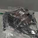 SUOERNUO Laundry Hamper Basket 2 Bag Laundry Sorter Cart with Rolling Lockable Wheels and Removable Bags Laundry Organizer Cart for Clothes Storage, Assorted (Brown)