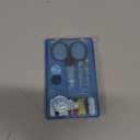 Knitgrip 25 Boxes Mini Travel Sewing Kit Quick Fix Sewing Kits Bulk Basic Portable Pre Threaded Needle Emergency Repair Tool for Adults DIY Handcraft Wedding Gifts Beginner Traveler Home Hotel (Blue)