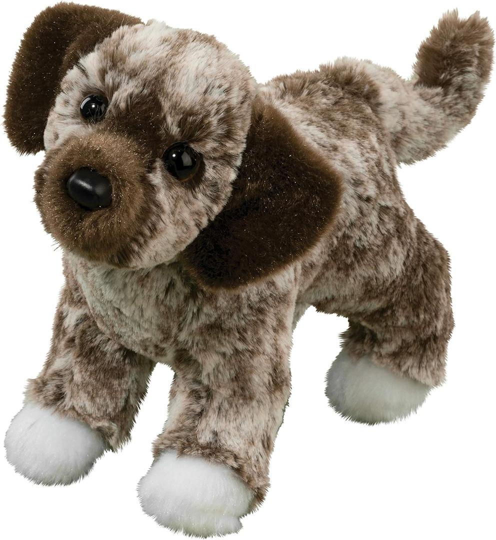Douglas Spud Mixed Breed Mutt Dog Plush Stuffed Animal | 8 Inch Long