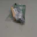 NBEADS Wooden Watch Display Stand, Black Velvet T-Bar Bracelet Holder Jewelry Organizer Stand Removable Bangle Pendants Anklet Tower Rack for Home Use, Retail Display Selling, 7.6x1.9x3.5