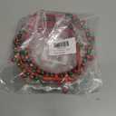 4 Pack Christmas Headband Christmas Bell Hairband Girls Headbands Red Green Silver Hair Accessories