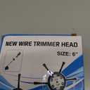 Steel Wire Trimmer Head, 2025 Universal Steel Wire Grass Trimmer Head, 6 Inch Wire Blade for Lawn Mower, Rust & Moss Removal Tool, Weed Eater, Metal Weed Eater Blade (1, 3 Blades)