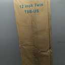 Twin Mattress 12 Inch Hybrid Mattress in a Box with Memory Foam and Individual Pocket Springs, Medium Firm Twin Size Bed Mattress for Motion Isolation and Pressure Relief, CertiPUR-US