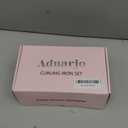 5 in 1 Curling Iron with Thermal Brush and 4 Interchangeable Ceramic Barrels(1/2 to 1 1/2 inch), Curling Wand Set with Flat Iron, Fast Heating, Dual Voltage Hair Curler, Gifts for Women (Rose Gold)