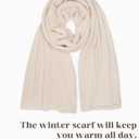 Womens Winter Scarf Long Soft Chunky Scarves Warm Blanket Oversized Shawl Wraps