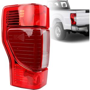 Tail Light Assembly Compatible with 2020 2021 2022 Ford F250 F350 F450 Super Duty - Taillights Replacement for LC3Z13404A and LC3Z13404D - Rear Brake Lamps Left Driver Side(w/Blind Spot Non-LED)