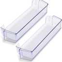 DA63-08645A Door Shelf Bin (OEM) Compatible with samsung RT18M6215SG, RT18M6215SR, etc, Part Number: PD00044855,4864777, AP6241328, PS12082570, EAP12082570,2pc