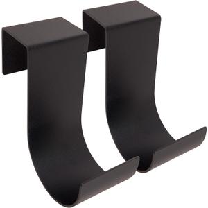 Aluminum Slip-on Fence Hooks, Fits 1-3/4 Inch to 2-1/8 Inch Thick Fences, 6" Long, Black Aluminum Slip-on Fence Hooks, Fits 1-3/4 Inch to 2-1/8 Inch Thick Fences, 6" Long, Black