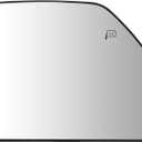 Right Passenger Side Heated Upper Mirror Glass Replacement For 2015-2020 Ford F150 2017-2020 Ford F250 F350 - Towing Mirror Convex Side Mirror Glass With Rear Holder
