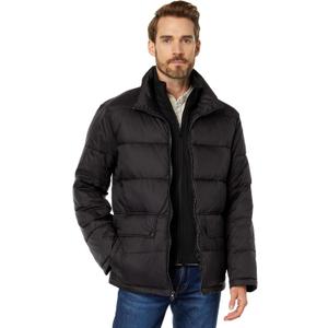Cole Haan MENS Puffer Jacket With Bib (XX-Large, Black)
