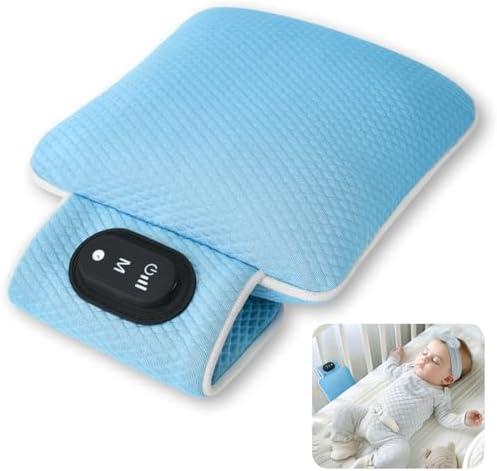 2025 Upgraded Baby Sleep Soother with 3 Vibration Modes & Timer – Portable Vibrating Sleep Aid for Cribs, Strollers, Travel | 90-Min Auto-Off, Gentle Calming for Babies