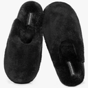 Snug Leaves Women's Fuzzy Scuff Slippers Soft Comfy Memory Foam Non-slip Indoor House Shoes, Size 7-8