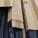 Olee Sleep 18 Inch Heavy Duty Steel Slat Anti-Slip Support, Easy Assembly Platform Bed Frame, Noise Free Steel Mattress Foundation, Maximum Storage, No Box Spring Needed, Black, Queen Size