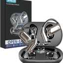 3-in-1 AI Real-Time Language Translation Earbuds: 144 Languages & Accents Translation Device Earphones,Two-Way Translating,Long Battery Life, Ideal for Travel, Study, & Business (YYK-Q16 Black)