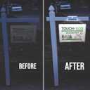 Touch Of ECO LITEAGENT PRO - Solar Dual Sided LED Post Light For Real Estate Signs, Business, Yard Sign Lighting - Includes Adjustable Sign Mounting Bracket
