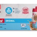 SlimFast Original Meal Replacement Shake, Rich Cappuccino Delight, 11oz, 12ct, (EXP 01/01/28)