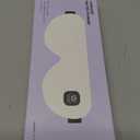 Heated Eye Mask - Cordless Eye Mask for Dry Eyes, Eye Relief, Improved Sleep, Washable Eye Heating pad for Travel and with Replaceable Shell (Purple)