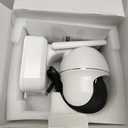 ZUMIMALL Security Cameras Wireless Outdoor, 360View, 2K Battery Powered Cameras for Home Security, 3MP Color Night Vision, 2-Way Talk, IP66, AI Analysis, Cloud Storage, Alexa